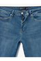 Slim Fit Jeans with Normal Waist Cotton Pockets - Brad Jean - 7