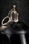 Steel Keychain Lucky Bell Guardian Bell - Angel Wing Model Protective Steel Motorcycle Luck Bell - 5