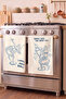 Patterned (Printed) Kitchen Towels & Hand Towels (Set of 2) |   30×50 cm - 2