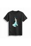 Women's Animated Character Printed T-Shirt Short Sleeve Round Neck 100% Cotton Relaxed Fit Casual Modern - 2