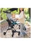 Baby Stroller Professional Foldable 4 Wheels Ergonomic Adjustable Infant Carriage for 1 to 6 Years Old, Portable Folding Lightweight Baby Stroller Compact Stroller Airplane Travel (Type-B Black) - 7