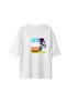 Women's Oversize T-Shirt Bmx Freestyle Urban Street Style Printed Relaxed Fit Casual Wear Modern Stylish - 2