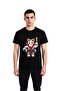 Cat Verili Printed Men's T-Shirt with Baseball Cap