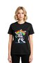 Dancing Rabbit with Sunglasses Printed Women's T-Shirt