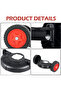 Adjustable support wheels, universal plastic auxiliary wheels - 3