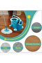 4-piece rotating mop replacement pad (green) - 4