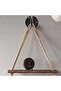 4-piece set of round hooks in black - 3