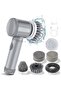 6-head black cordless electric cleaning brush