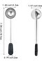 2 Pack Tea Infuser for Loose Leaf Tea, Stainless Steel Mesh Strainer with Long Handle, - 5