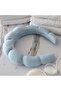 Blue Spa Headbands for Washing Face or Makeup, Sponge Bubble Skincare Headbands, Puffy Terry Cloth H - 6