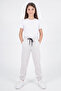 Girls' Double Pocket Elastic Cuffed Straight Jogger Sweatpants - 2