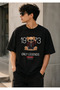 Unisex Black T-Shirt Legend Teddy Oversize - 4