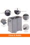 Lavivet Double Laundry Hamper with Lid and Removable Laundry Bags, Large Foldable Dirty Clothes Hamper with 2 Compartments - 2