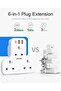 محول كهربائي ثلاثي المنافذ مع 3 منافذ USB بتقنية PD وQC بقوة 20 واط، وصلة تمديد متعددة المنافذ |   مقبس يو إس بي بثلاثة مداخل، 6- - 2