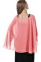 womens Chiffon Cape001 Pashmina Shawl - 2