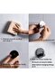 Black self-adhesive wall hooks (9-pack) - Stainless steel bathroom hooks - Self-adhesive hooks suitable for kitchens, bathrooms, and bedrooms - 5