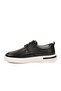 Black-White Genuine Leather Rubber Laced Comfortable Sole Men's Casual Shoes 272302 m - 4