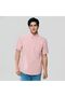 Men’s Regular Fit Wrinkle‑Free Short Sleeve Oxford Shirt