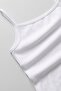 5 Pieces of Cotton Blend Plain Strappy Undershirts (Ages 5-14) - 8