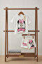 Mini Mouse Patterned Printed Top and Shorts Set