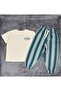 Boy's Back Printed Retro Cotton Fall T-Shirt Pants Lower and Upper Set 2-8 Years - 2