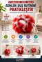 Red Soap Shower Loofah Foaming Bath Loofah with Soap Soft Textured Practical Shower Scrubber Hanging Loofah - 7