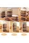 4 Layer Stackable Spice Storage Box, Food Storage Containers with Lids Airtight, Transparent - 2