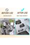 4 Pack Self Adhesive Pot Lid Organizer Rack, No Drill Wall Mount Cookware Holder for Pot Lids, Pans - 4