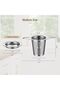 Tea Infuser for Loose Leaf Tea, 316 Stainless Steel Extra Fine Mesh Tea Strainer with Double Handles - 7