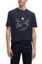 Unisex 100% Cotton Regular Fit Mystic Landscape Printed T-Shirt - Mystic Path Design T-Shirt - 3
