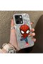 Oppo Reno 14 Pro 5g Compatible Spider Man Patterned Silicone Edge Hard Back Case Couple Phone Case - 3