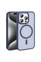 iPhone 15 Pro Max Case Magsafe Supported Camera Raised Silicone Matte Anti-Fingerprint - 4