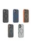 iPhone 17 Case Magsafe Supported Camera Raised Matte Anti-Fingerprint Silicone - 5