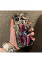 حافظة هاتف متوافقة مع هاتف iPhone X مصنوعة من السيليكون بنمط سبايدرمان وحافة خلفية صلبة - 3
