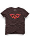 Unisex 100% Cotton Regular Fit Owl Logo Printed T-Shirt - Tarrzz Owl Logo Design T-Shirt