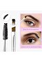 5 PCS Eyebrow Brush Kit, Eyelash Comb Separator, Lash Curler Set, Black Makeup Tools for Dai - 7