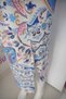 White Young Girl Viscose Fabric Two-Piece Set - Madonna Collar Balloon Sleeve Crop Blouse - Flexible Waist Slit Midi Skirt Mdmviskızmad11Takım - 5