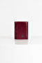 Ceska Leather Wallet Claret Red