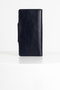 Lehix Genuine Leather Wallet with Compartments Navy Blue - 2