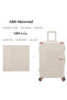 4PC ABS Hardside Luggage Set 14/20/24/28 Inch with TSA Lock & Spinner Wheels, Includes Travel Makeup Case, Lightweight Carry-On & Checked Suitcase Set for Women Men - 3
