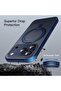 URBAN 360° Rotatable Ring Stand Case for iPhone 17 Pro Max, Deep Blue | Compatible with MagSafe, Ca - 7