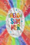 Colorful Batik Hello Summer Written 70X150 Beach Towel - Cotton Bath Towel - 2