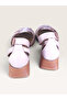 Women's Genuine Leather Ankle Strap Closed-Front Thick Heeled Sandals Mink - 6