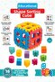 Educational Bultak Cube Puzzle 18 Piece Shape Matching Baby Toy (12+ Months) - 2