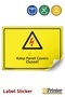 Keep the Covers of the Boards Closed! Isg Warning Sign Sticker 25X35 cm