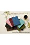 16X22 Fabric Hard Cover Luxury Spiral Lineed Square Notebook (1 Piece Price)