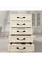 Porcelain White Black Line Handle 128 mm 12.8 cm Furniture Drawer Cabinet Cupboard Door Handle - 5