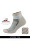 2-Pack Seamless Men's and Women's Athletic Running Walking Exercise Activity Sports Socks with Towel Bottom 3594 - 2