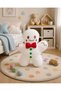 30 cm White Cookie Man Plush Toy – Soft and Adorable Gingerbread Doll – Children's and Babies' Sleep Companion