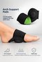 Foot Arch Support Pad Arch Support Apparatus for Plantar Fasciitis Foot Sole Support Band 1 Pair - 3